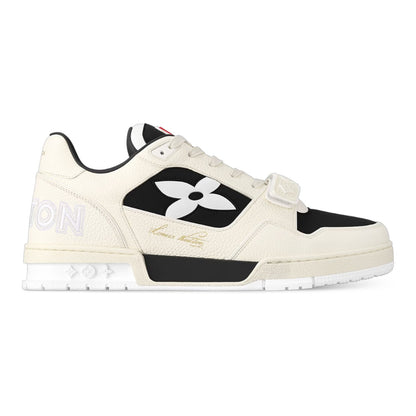 Louis Vuitton LV Trainer Cream beige | black