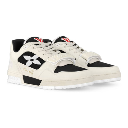 Louis Vuitton LV Trainer Cream beige | black