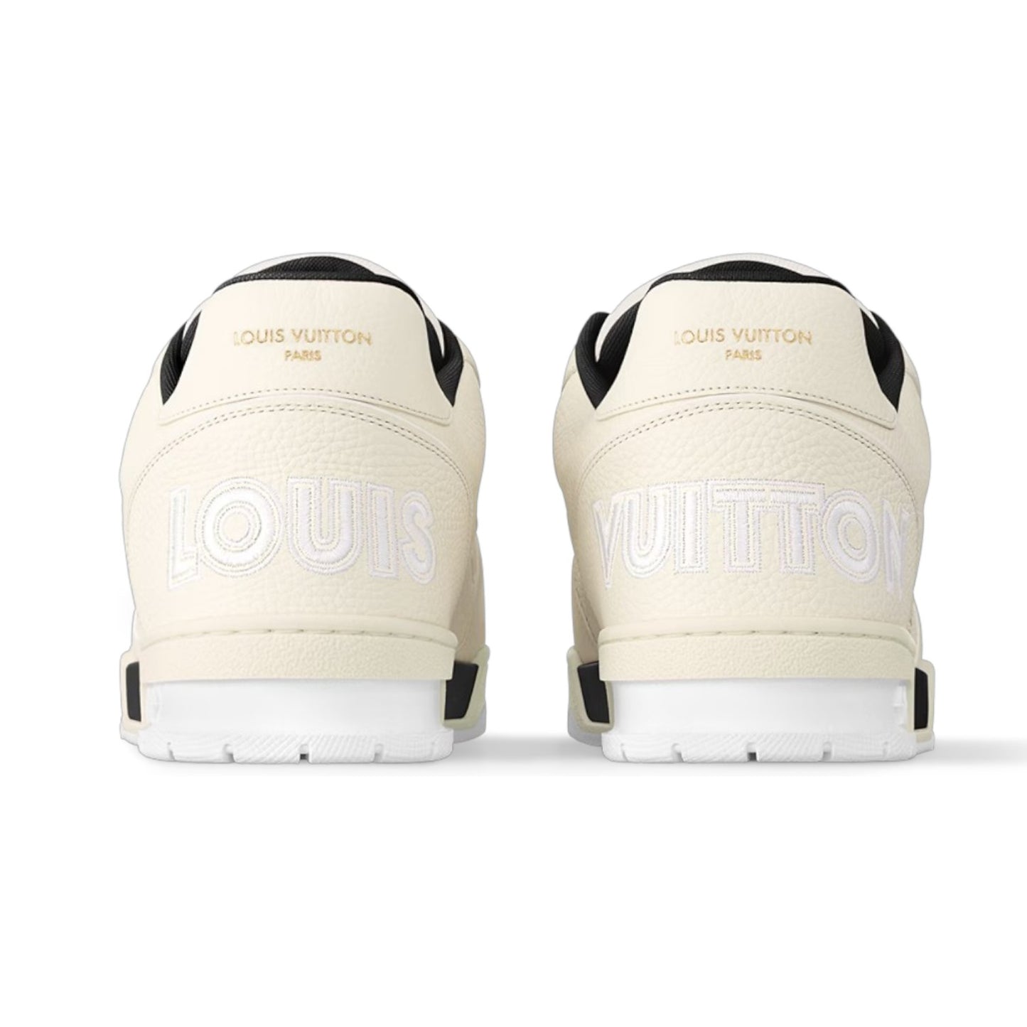 Louis Vuitton LV Trainer Cream beige | black