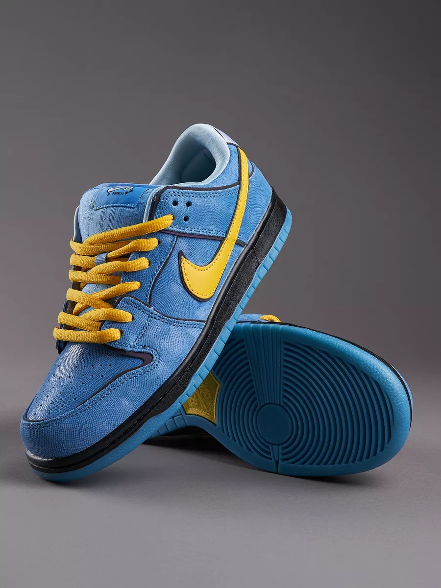 Nike SB Dunk Low x The Powerpuff Girls green