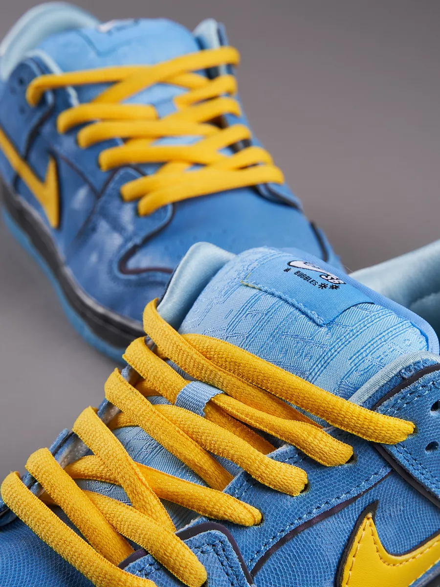 Nike SB Dunk Low x The Powerpuff Girls green