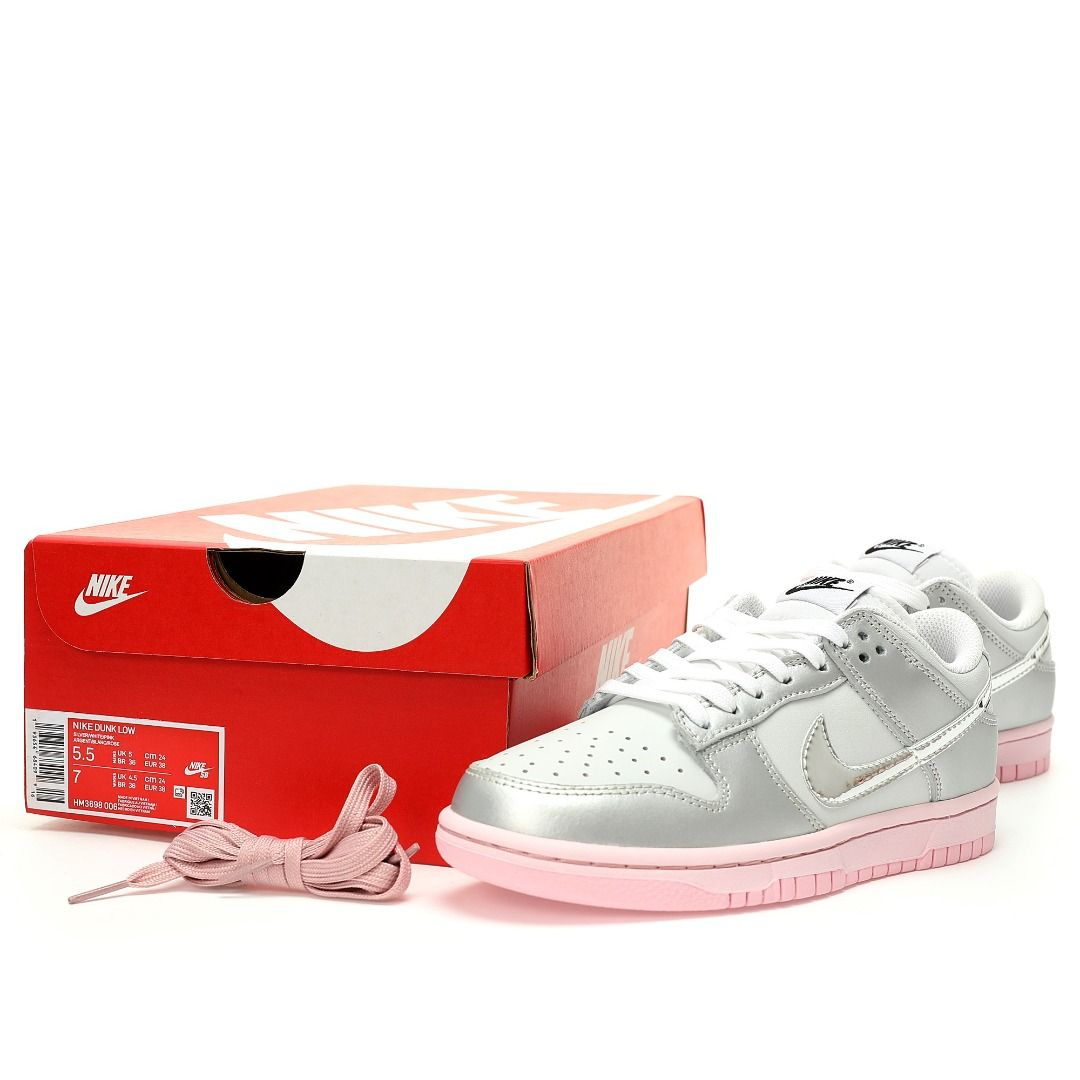 Nike SB Dunk Low LX"Silver Pink Foam"