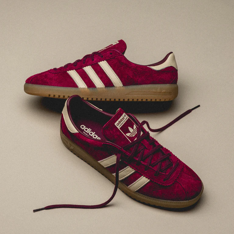 Adidas Bermuda Collegiate Burgundy / Core White