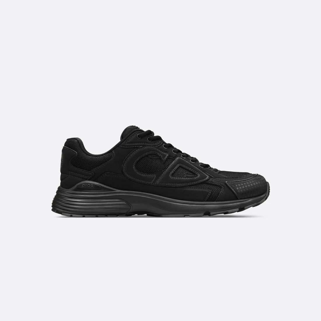 Dior x Stone Island B30 Black Technical Mesh / Black Dyed Cotton