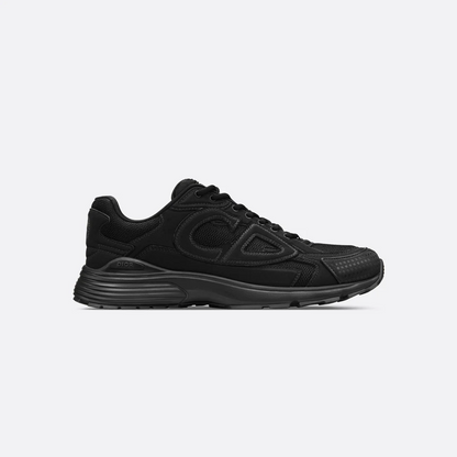 Dior x Stone Island B30 Black Technical Mesh / Black Dyed Cotton
