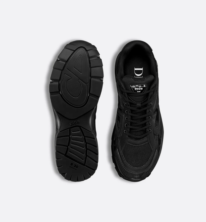 Dior x Stone Island B30 Black Technical Mesh / Black Dyed Cotton