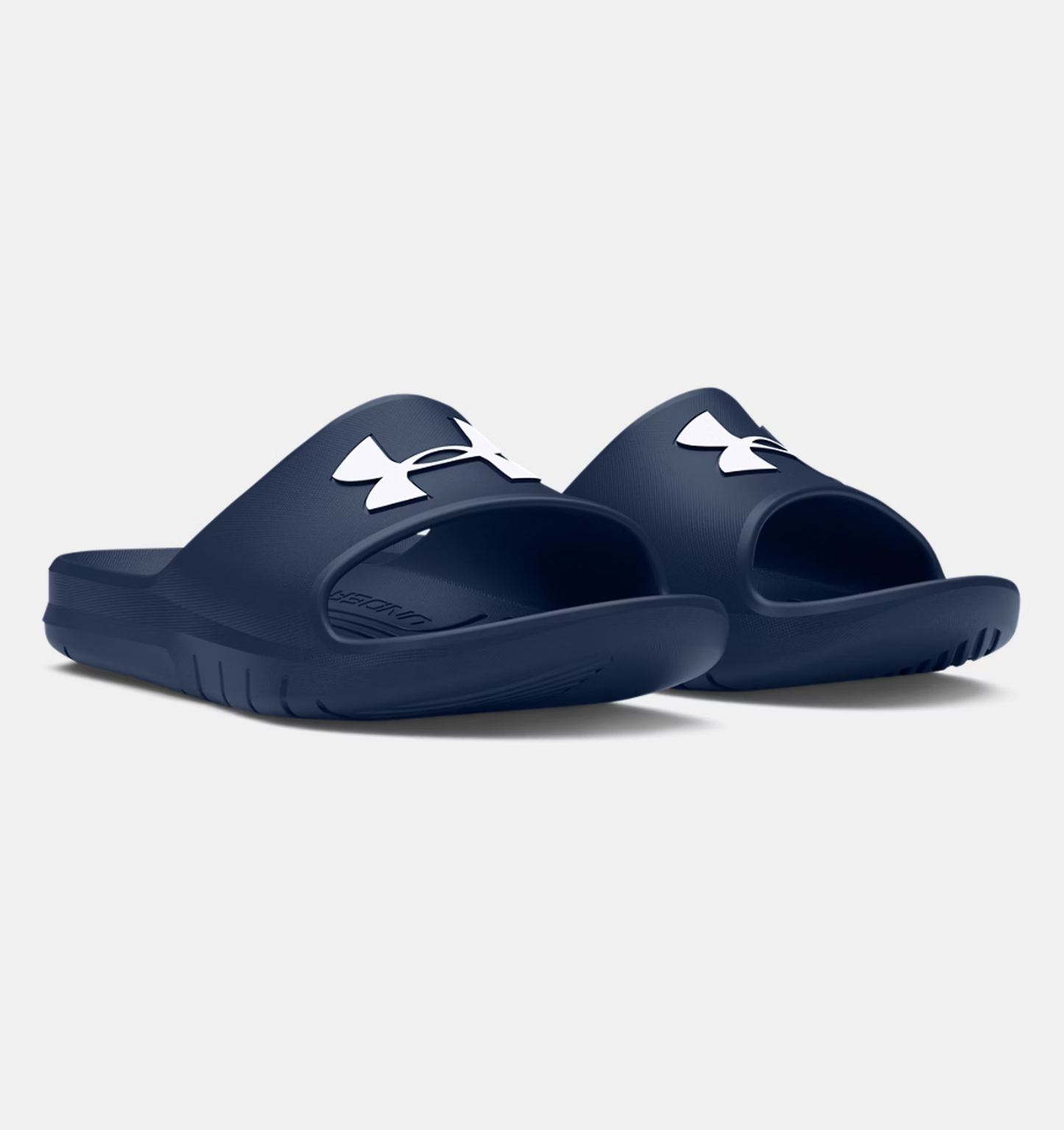 Claquette Under Armour Marine blue - white