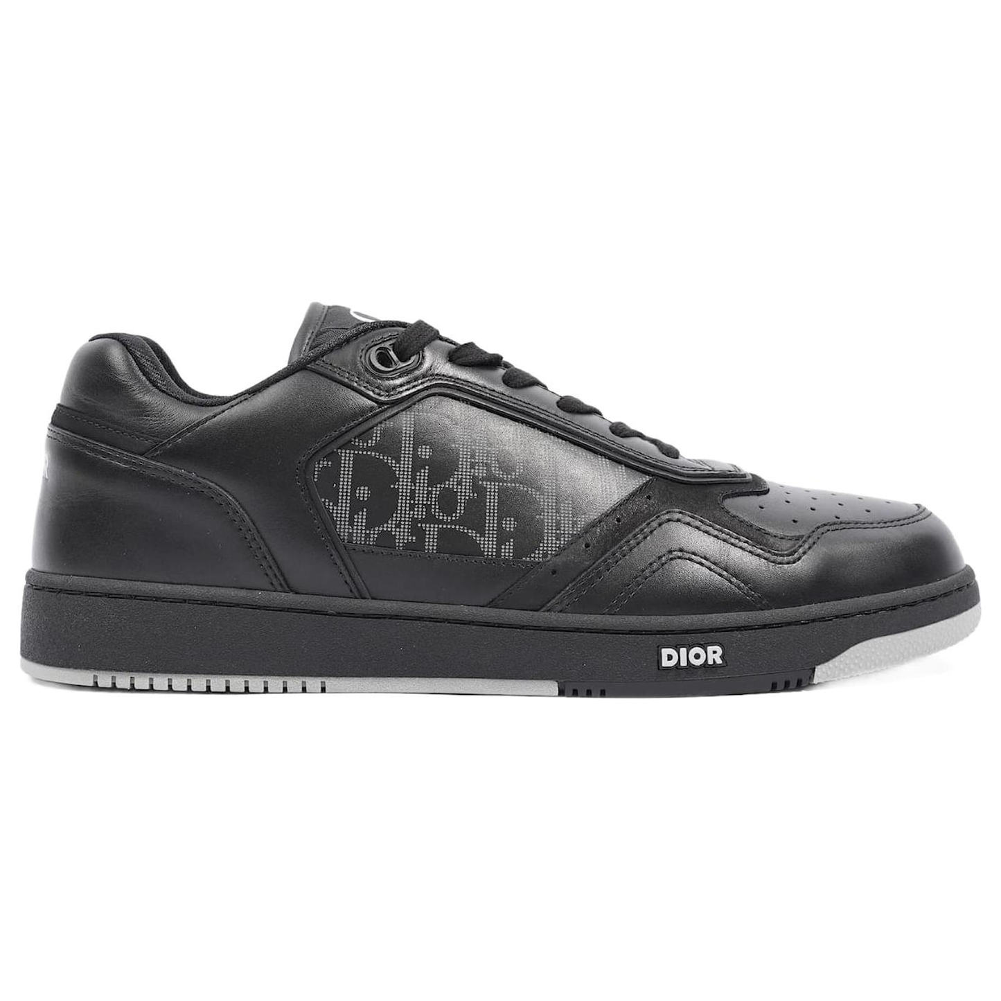 Christian Dior B.27 Low Top Cuir Noir