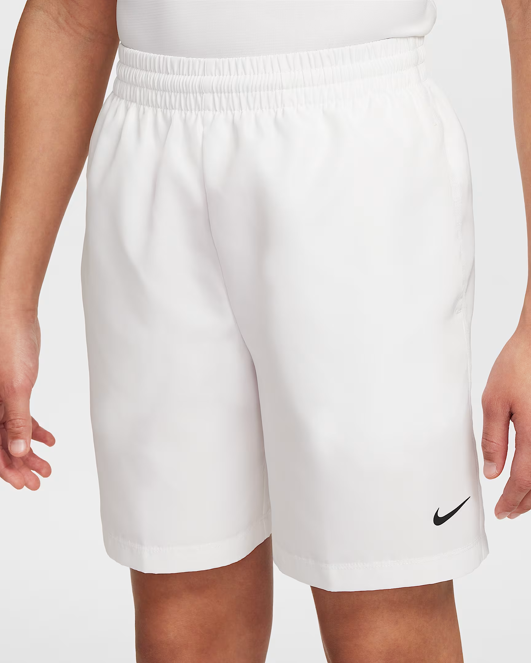 Short nike Blanc - logo noir