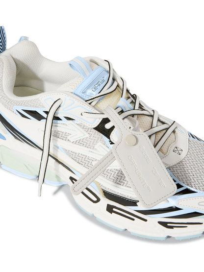 OFF WHITE be right back cyan - white