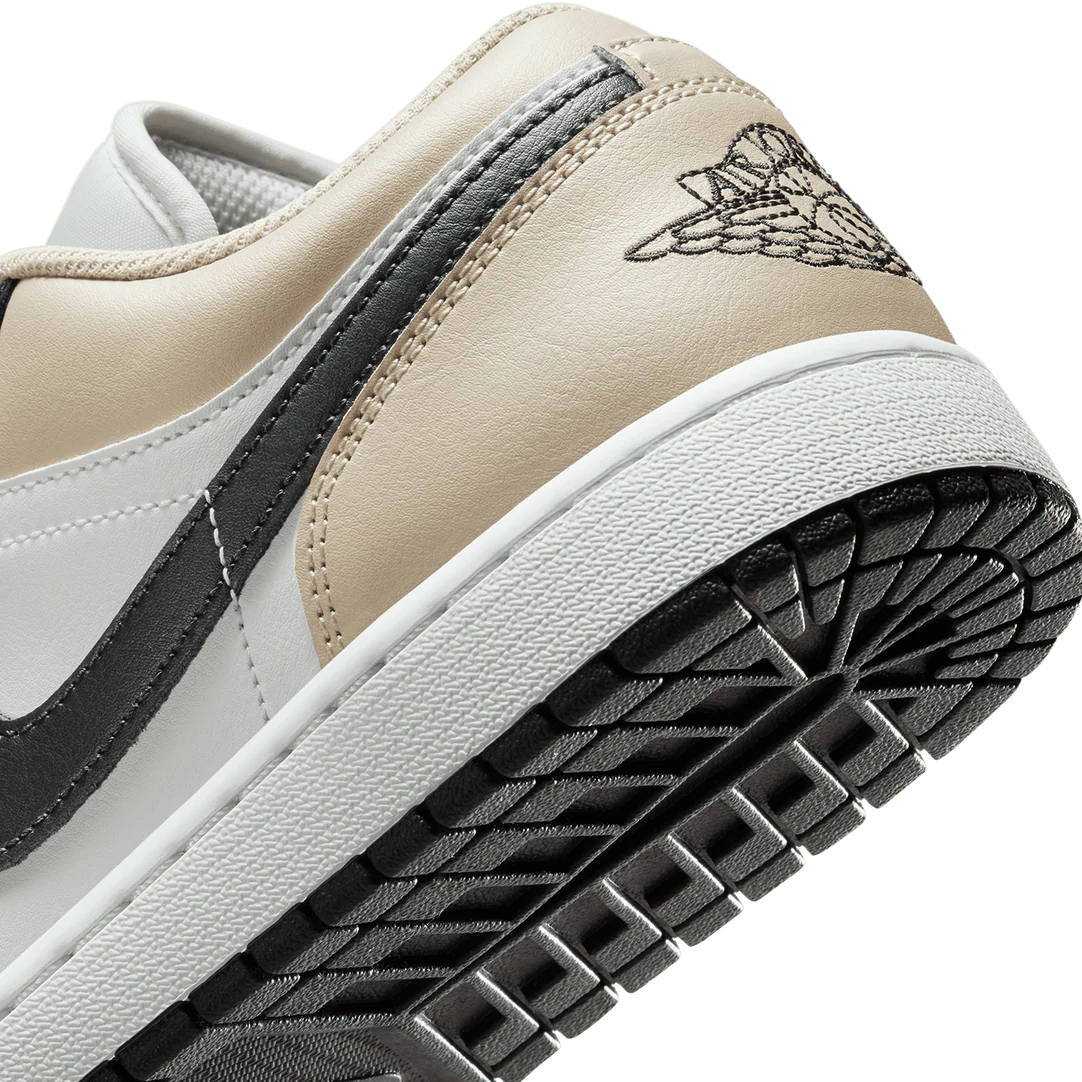 Nike GS Air Jordan 1 Low "Summit White/Rattan/Off-Noir"