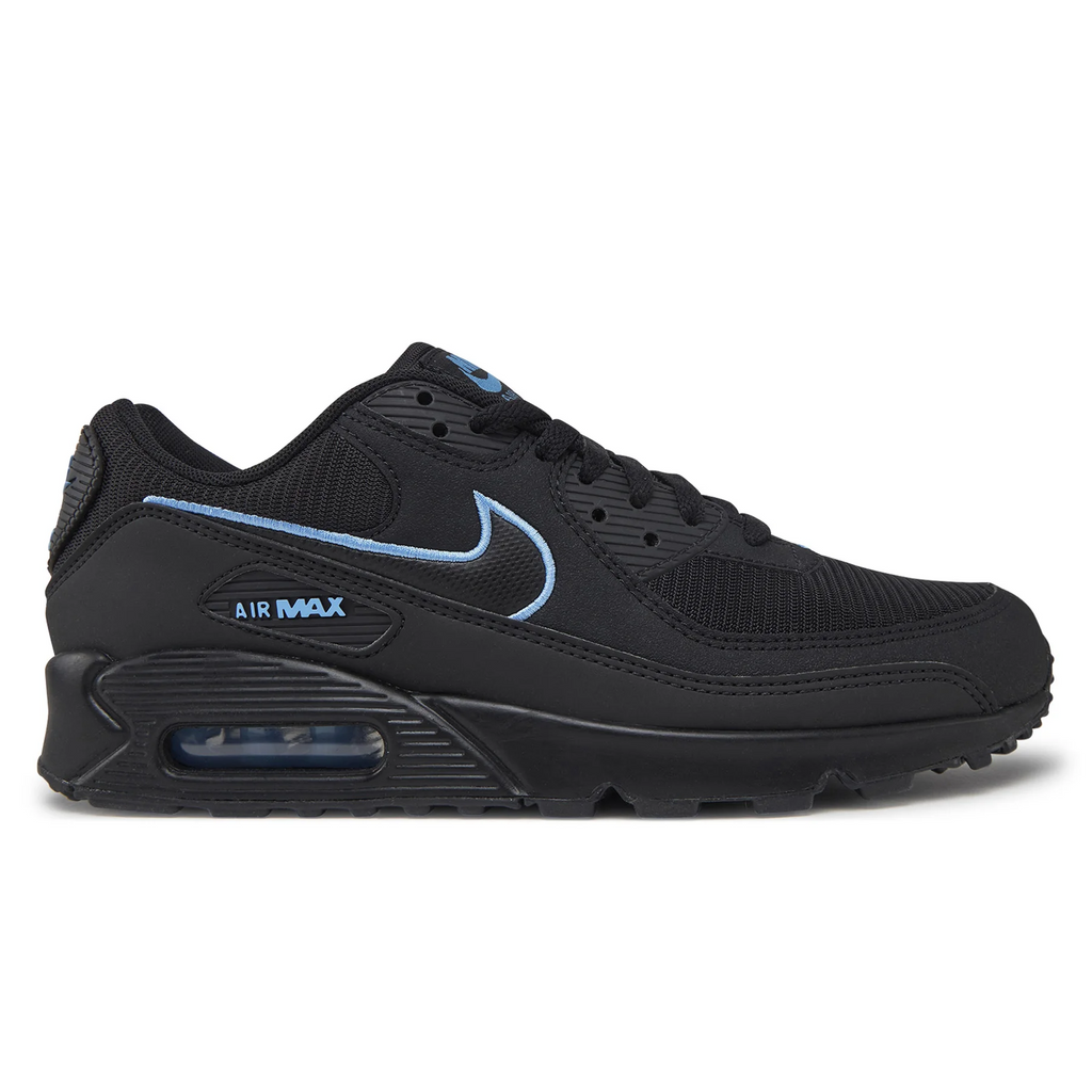 Nike Air Max 90 black-sky blue