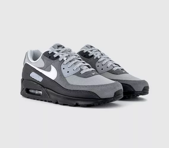 Air max 90 smoke grey / wolf grey / black