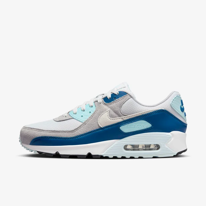 Nike Air Max 90 Pure Platinum/Glacier Blue/Court Blue/White