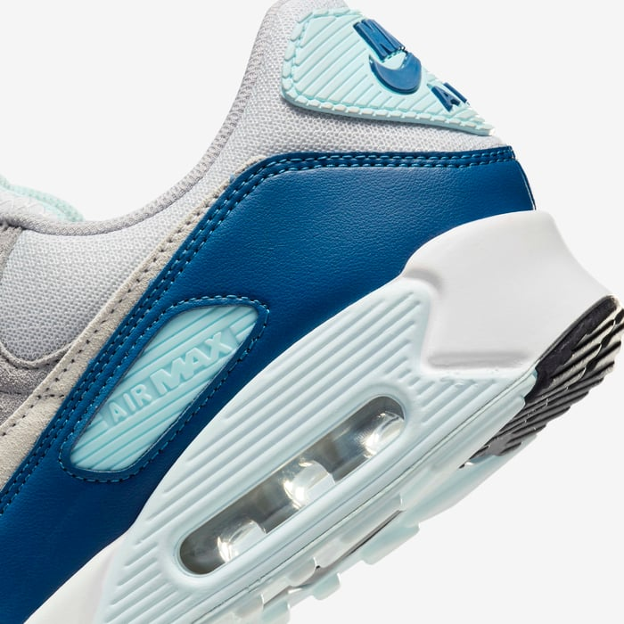 Nike Air Max 90 Pure Platinum/Glacier Blue/Court Blue/White