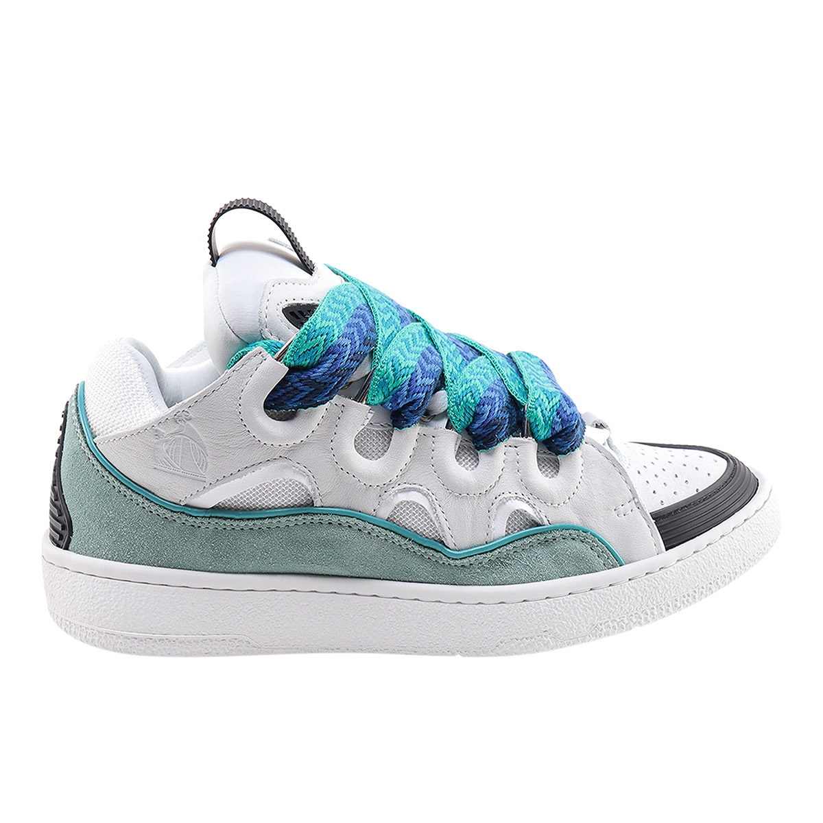 Lanvin Curb Light suede sneakers