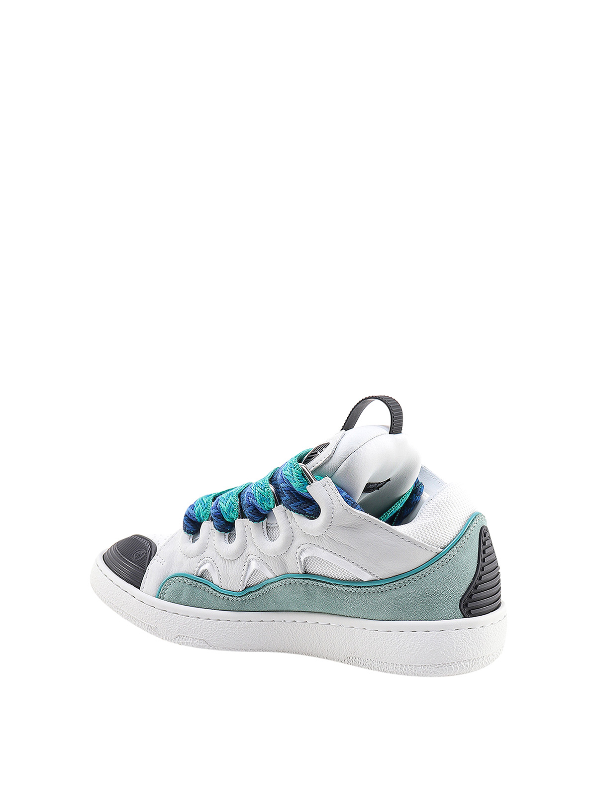 Lanvin Curb Light suede sneakers