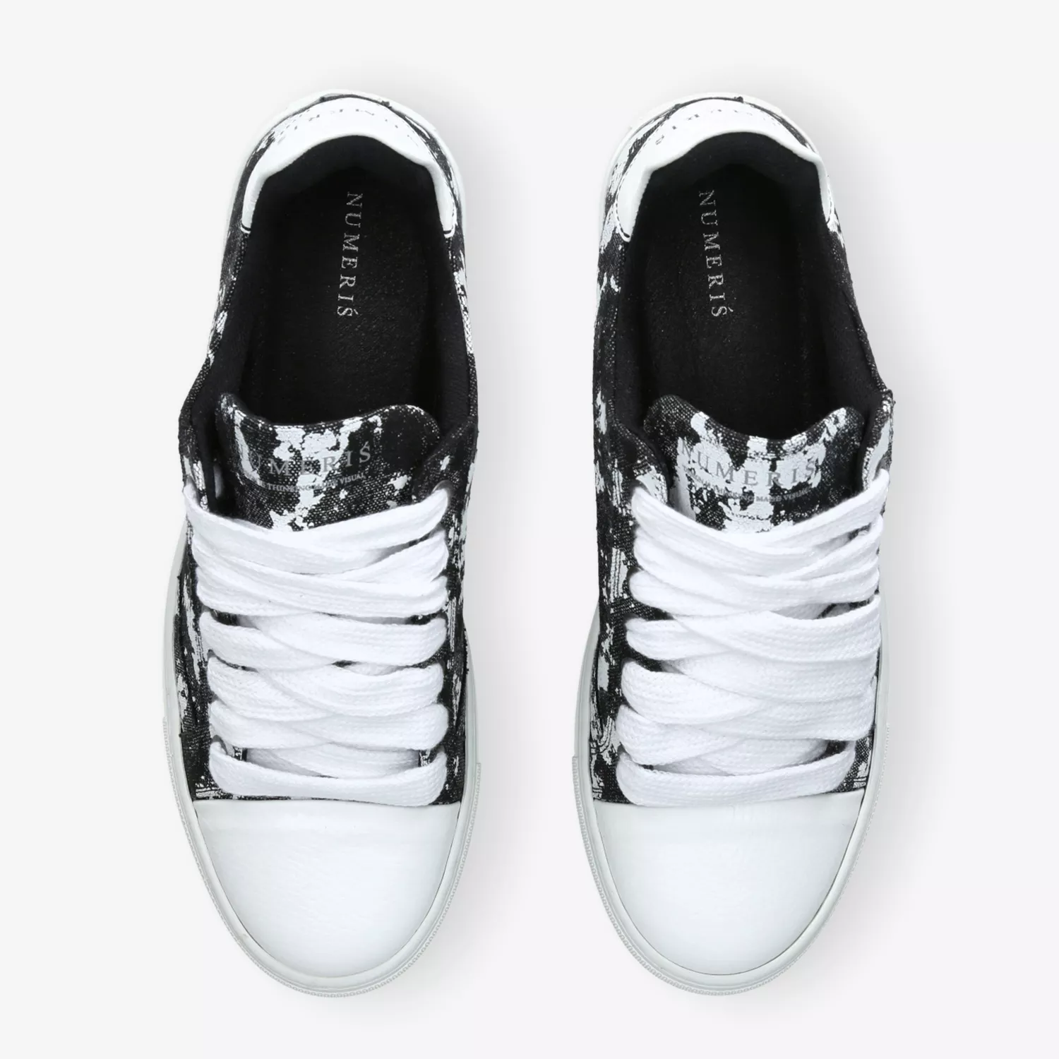 NUMERIS White Atelier Pigment Nubuck black-white