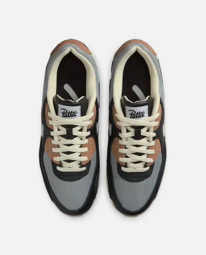 Patta x Nike Air Max 90 Waves Black Particle Grey