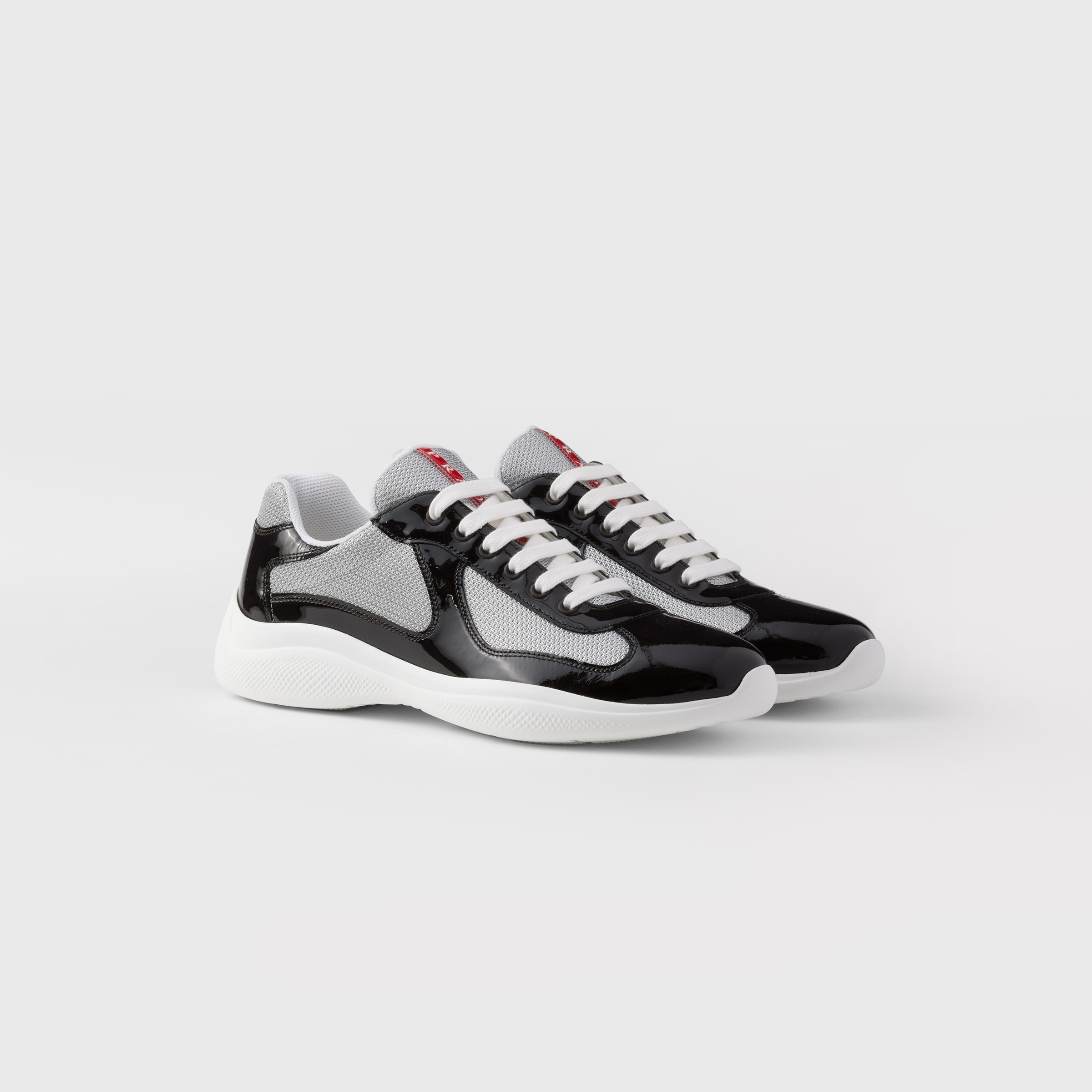 Prada  Patent leather Cup sneakers
