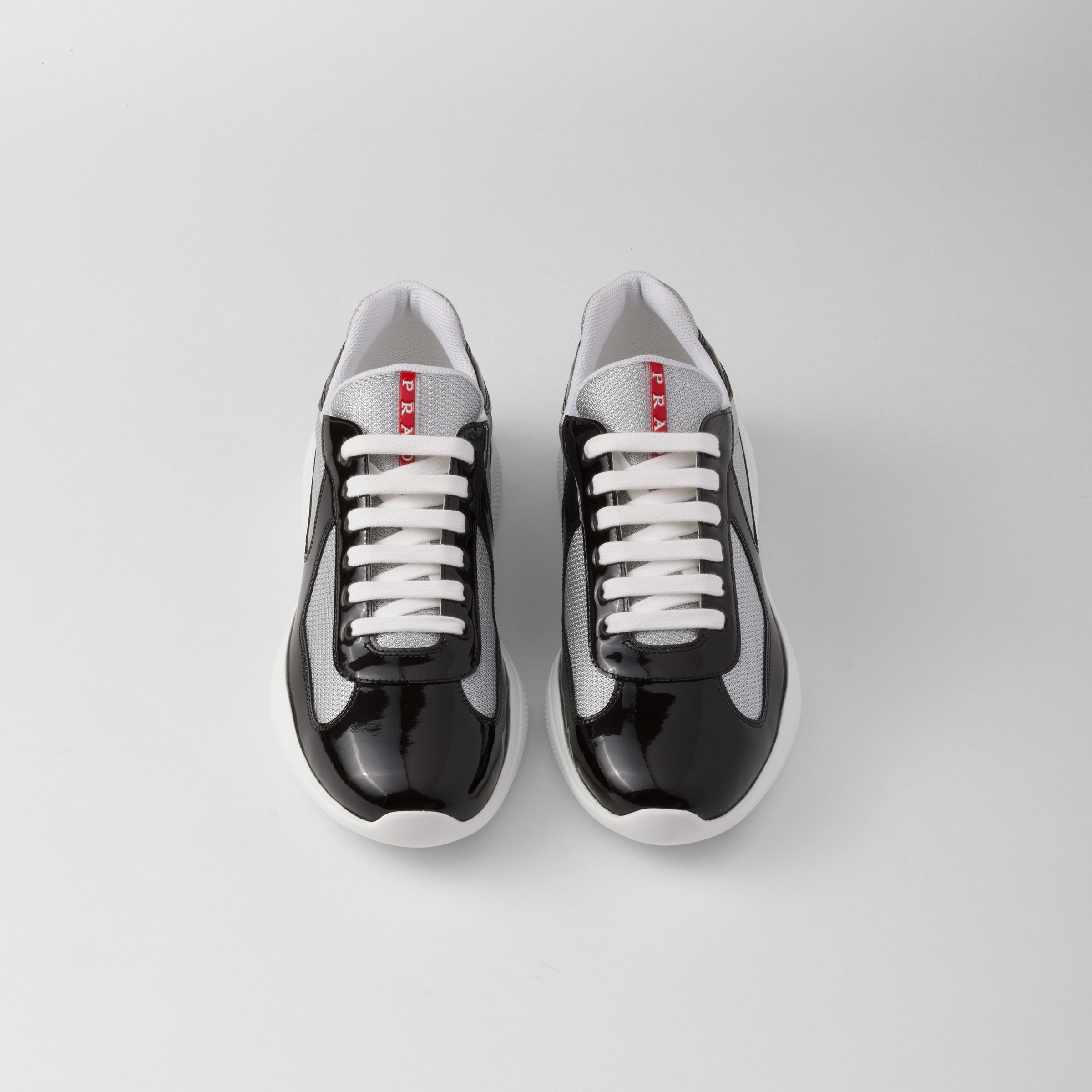 Prada  Patent leather Cup sneakers