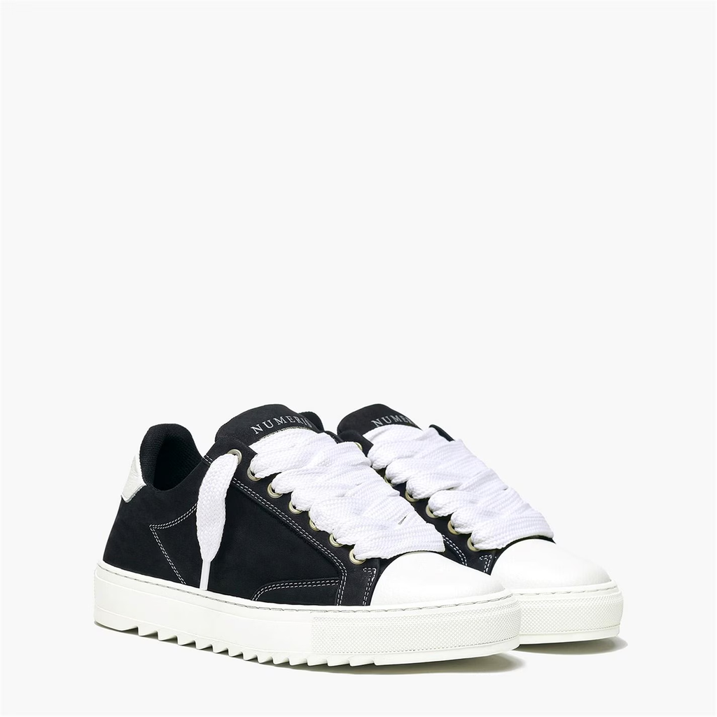 NUMERIS   Atelier contrast stitching "Acrylic Black"