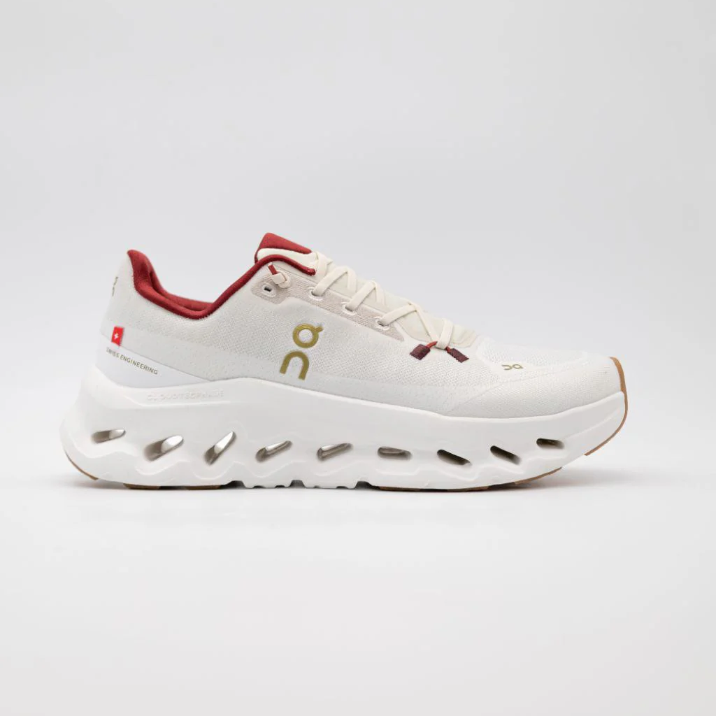 On  Cloudtilt White/red