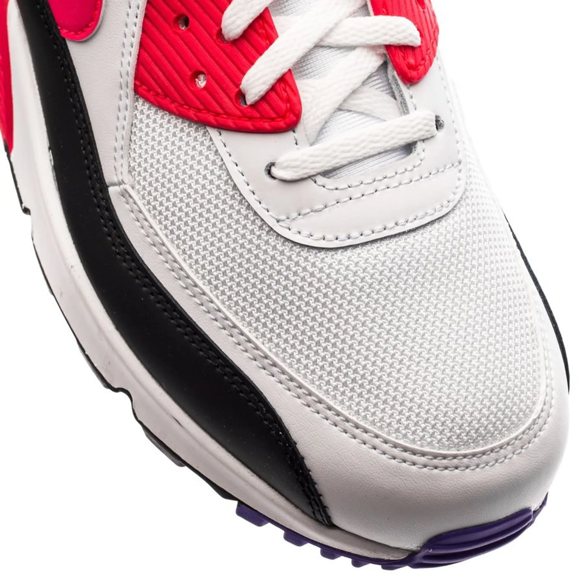 Nike Air Max 90 Essential - Blanc/Rouge/Violet/Noir