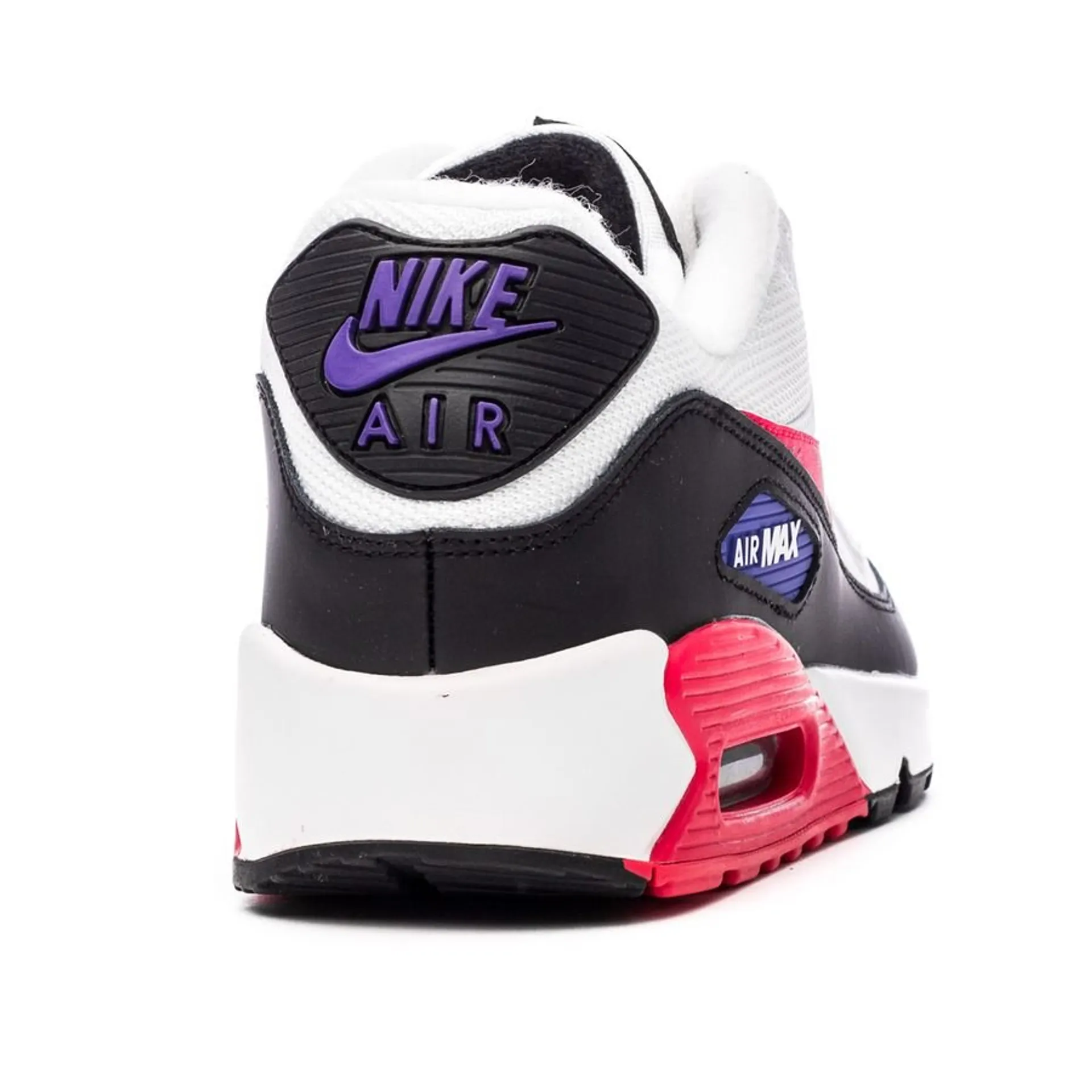 Nike Air Max 90 Essential - Blanc/Rouge/Violet/Noir
