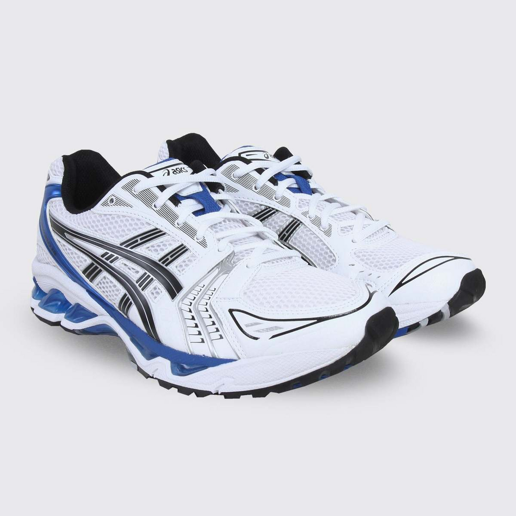 ASICS Gel-Kayano 14 white tuna / blue