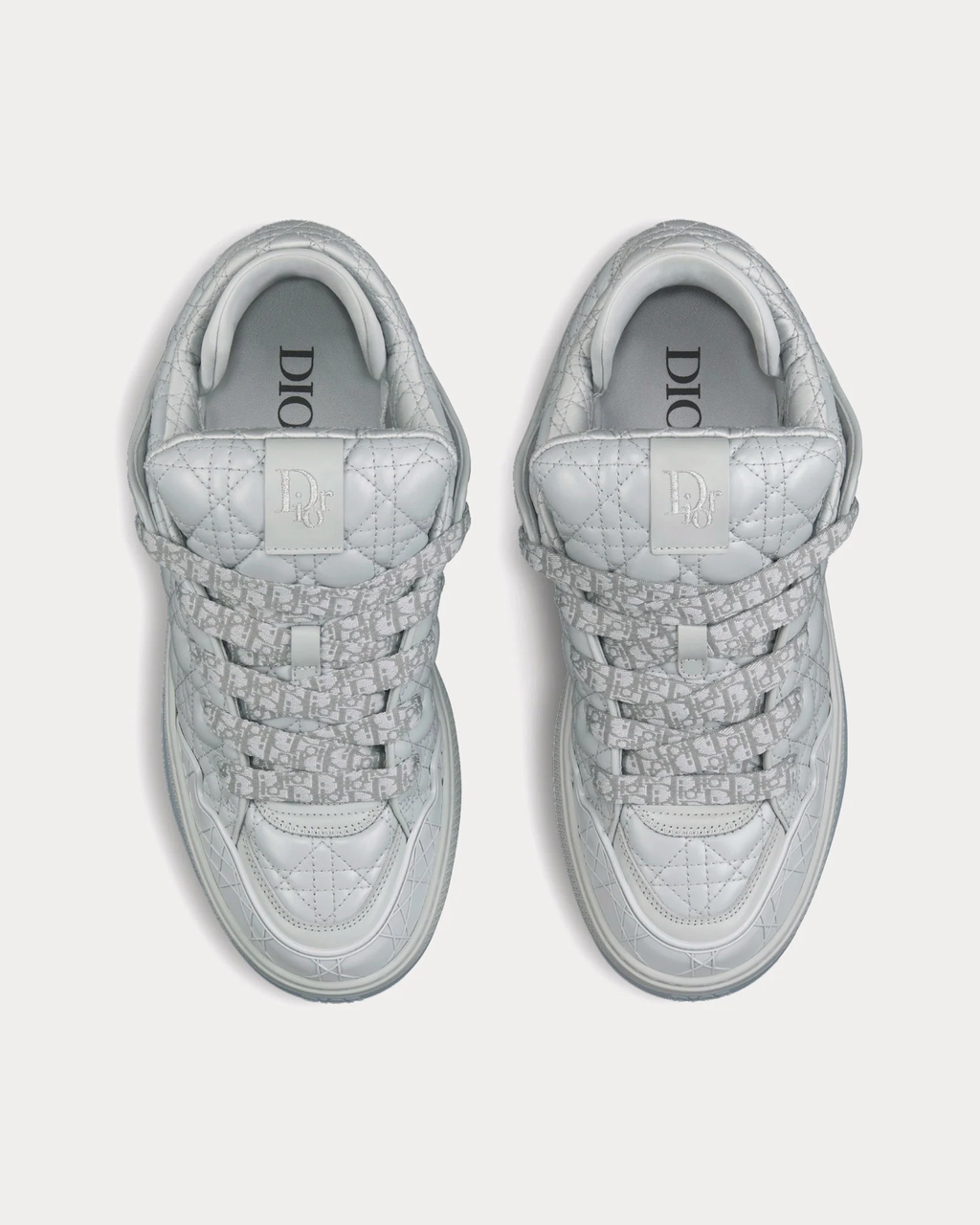 Dior x ERL - B9S  Gray Cannage Kumo Leather