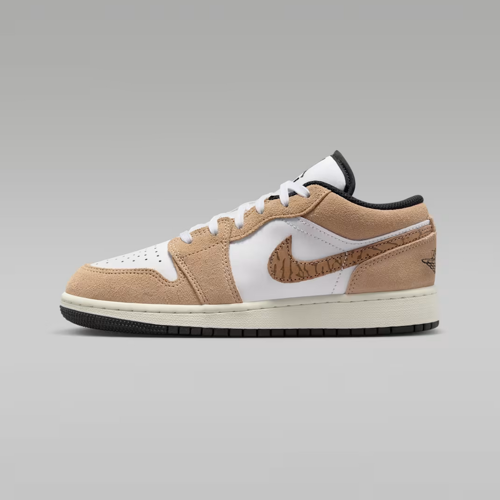 Air Jordan 1 Low SE Hemp/White/Black/Light British Tan
