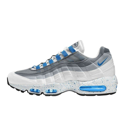 Nike Air Max 95 White Hyper Cobalt Blue Men